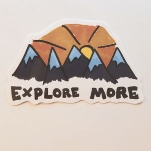 10/$10 Explore More Sticker